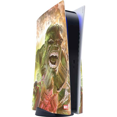 Marvel Hulk Savage Hulk PS5 Console Skin